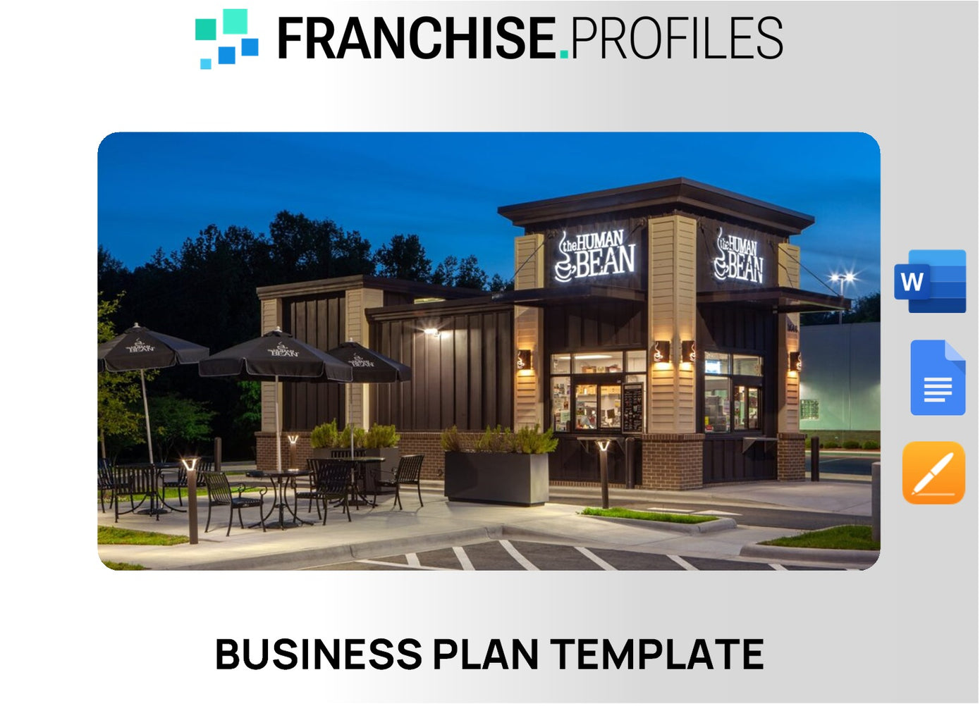 The Human Bean Franchise Business Plan Template