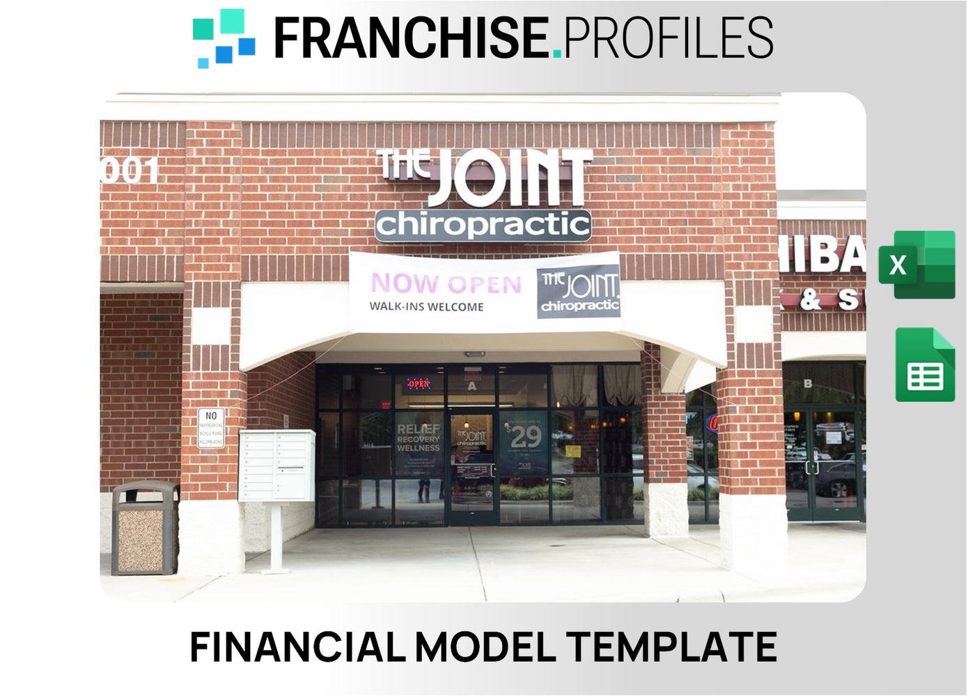 The Joint Chiropractic Franchise Financial Model Template