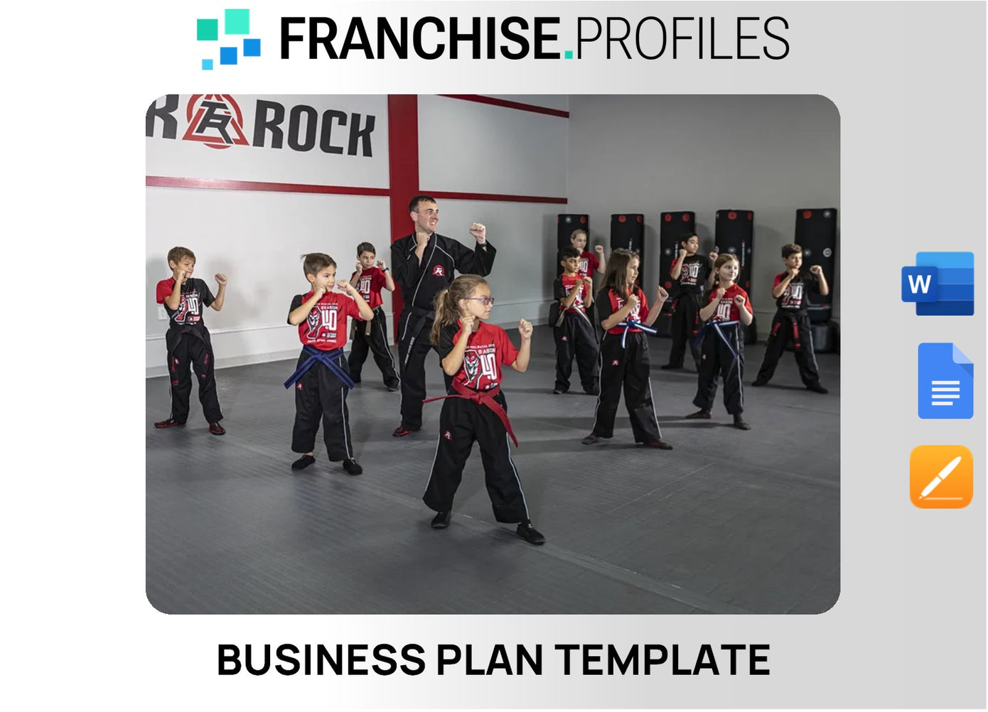 Tiger-Rock Martial Arts Franchise Business Plan Template