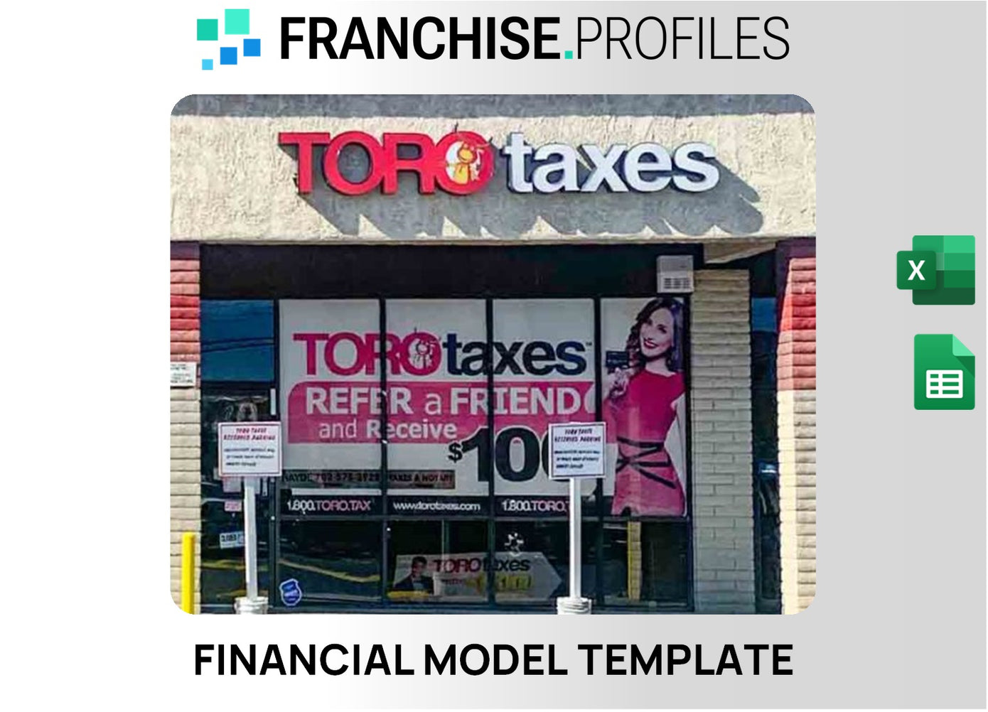 Toro Taxes Franchise Financial Model Template