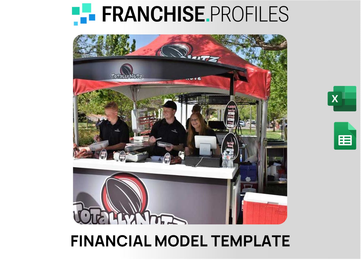 Totally Nutz Franchise Financial Model Template