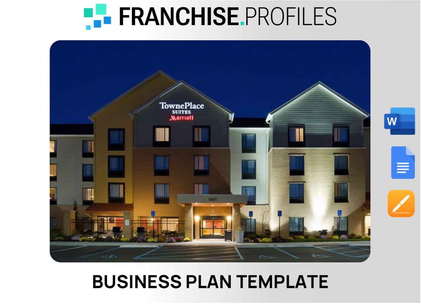 TownePlace Suites Franchise Business Plan Template