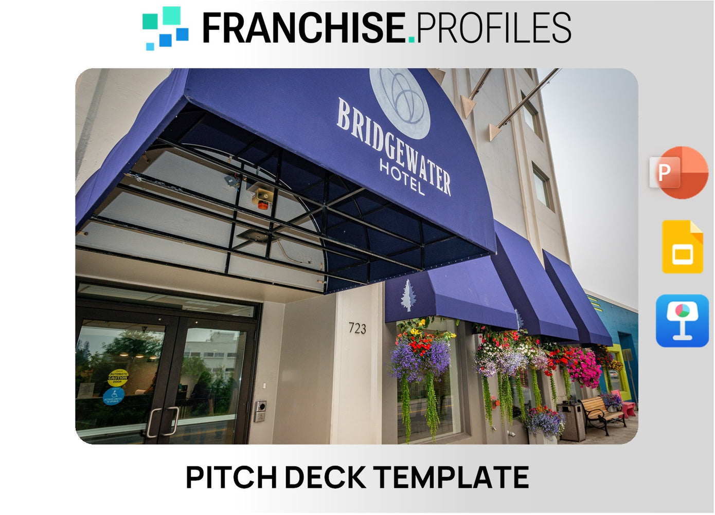Trademark Hotel Collection Franchise Pitch Deck Template