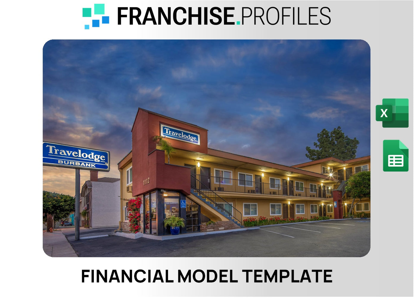 Travelodge Suites Hotel Franchise Financial Model Template