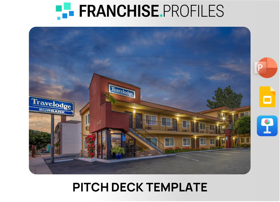 Travelodge Suites Hotel Franchise Pitch Deck Template