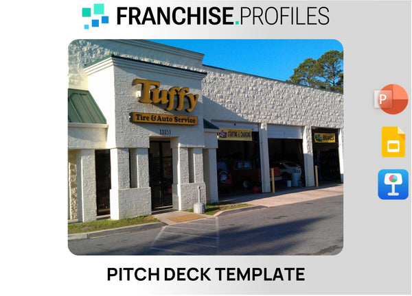 Tuffy Tire & Auto Service Franchise Pitch Deck Template
