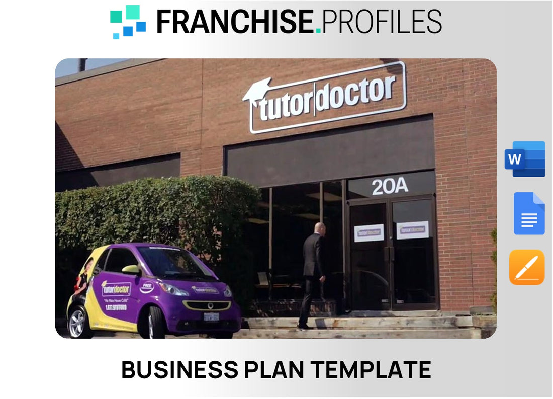 Tutor Doctor Franchise Business Plan Template