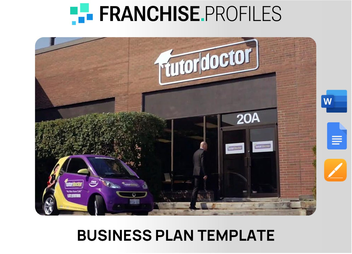 Tutor Doctor Franchise Business Plan Template