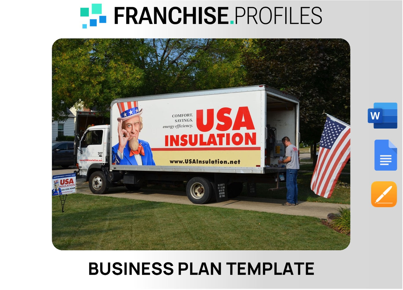 USA Insulation Franchise Business Plan Template