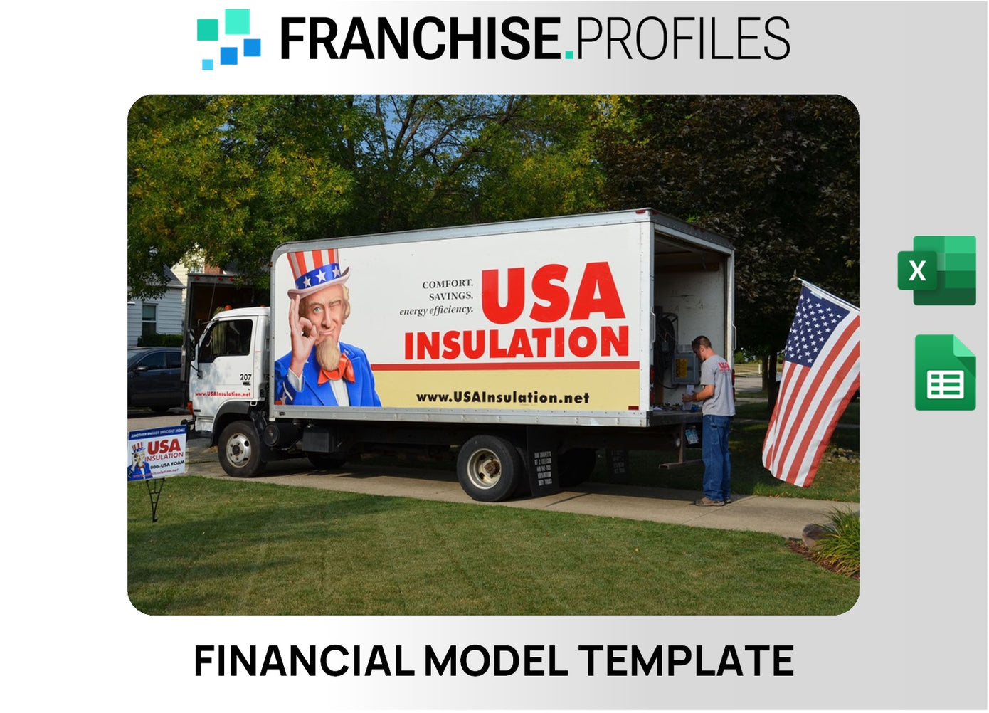 USA Insulation Franchise Financial Model Template