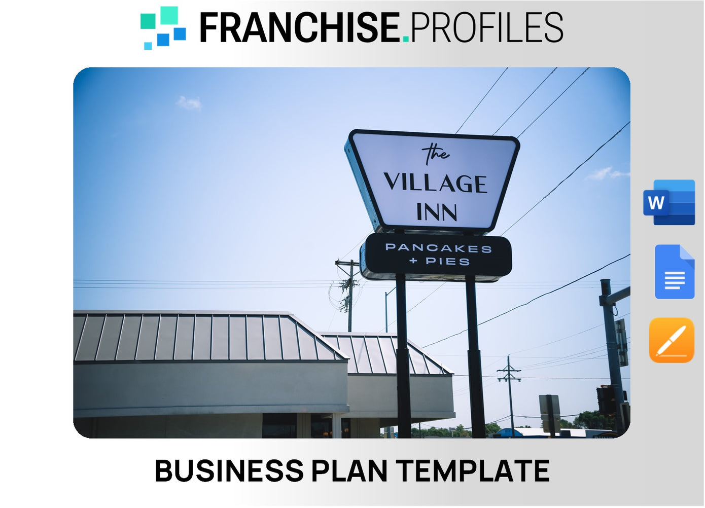 Village Inn Franchise Business Plan Template