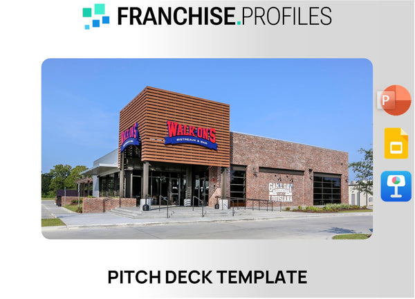 Walk-On's Bistreaux & Bar Franchise Pitch Deck Template