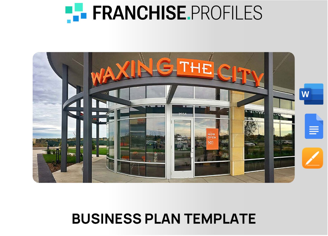 Waxing the City Franchise Business Plan Template