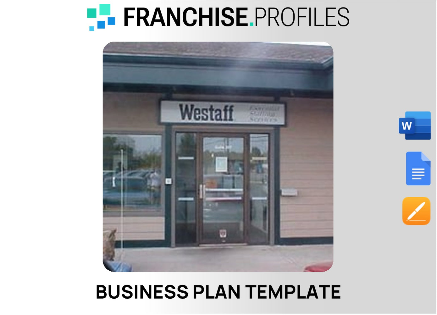 Westaff Franchise Business Plan Template