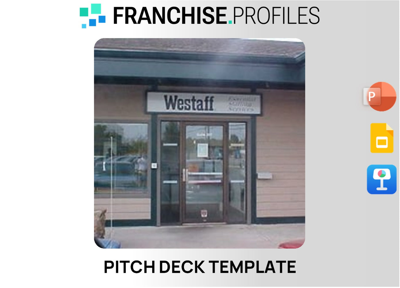 Westaff Franchise Pitch Deck Template