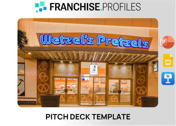 Wetzel's Pretzels Franchise Pitch Deck Template
