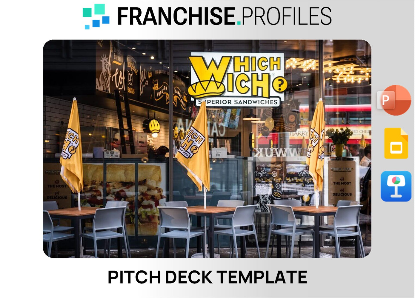 Which Wich Franchise Pitch Deck Template