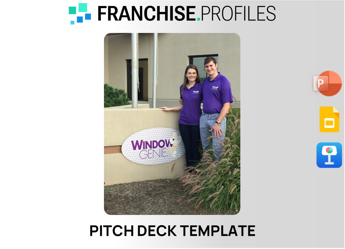 Window Genie Franchise Pitch Deck Template