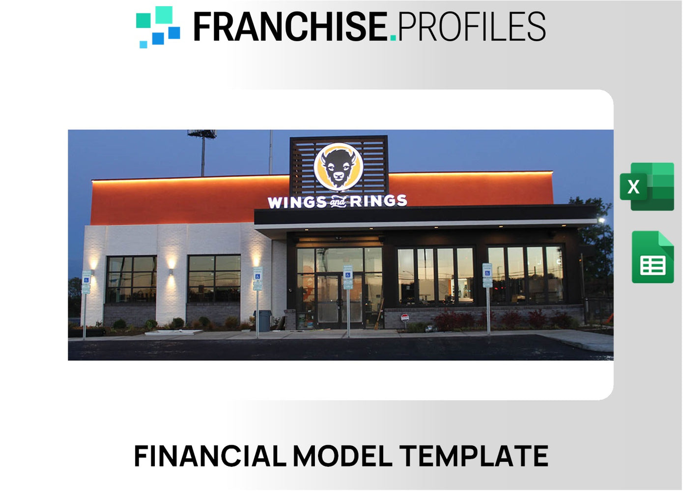 Wings and Rings Franchise Financial Model Template