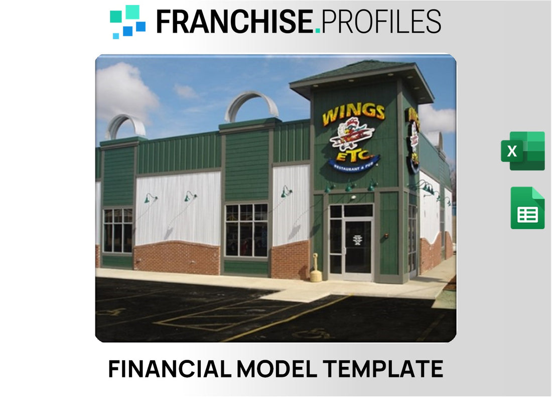 Wings Etc. Franchise Financial Model Template