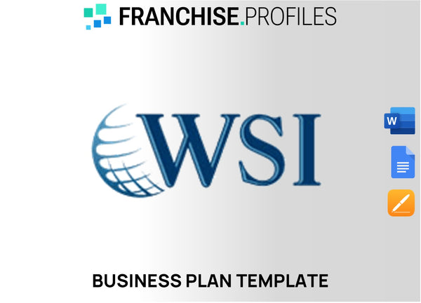 WSI Franchise Business Plan Template