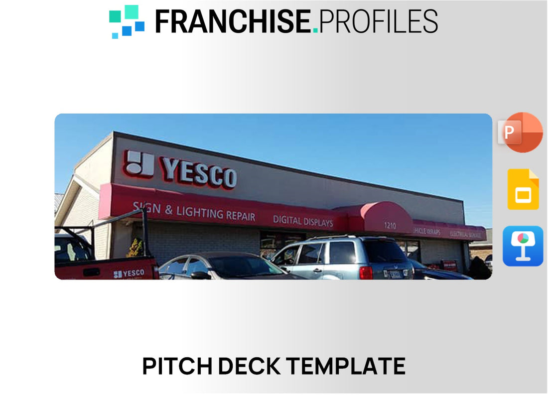 YESCO Franchise Pitch Deck Template