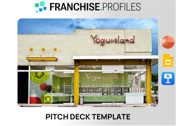 Yogurtland Franchise Pitch Deck Template