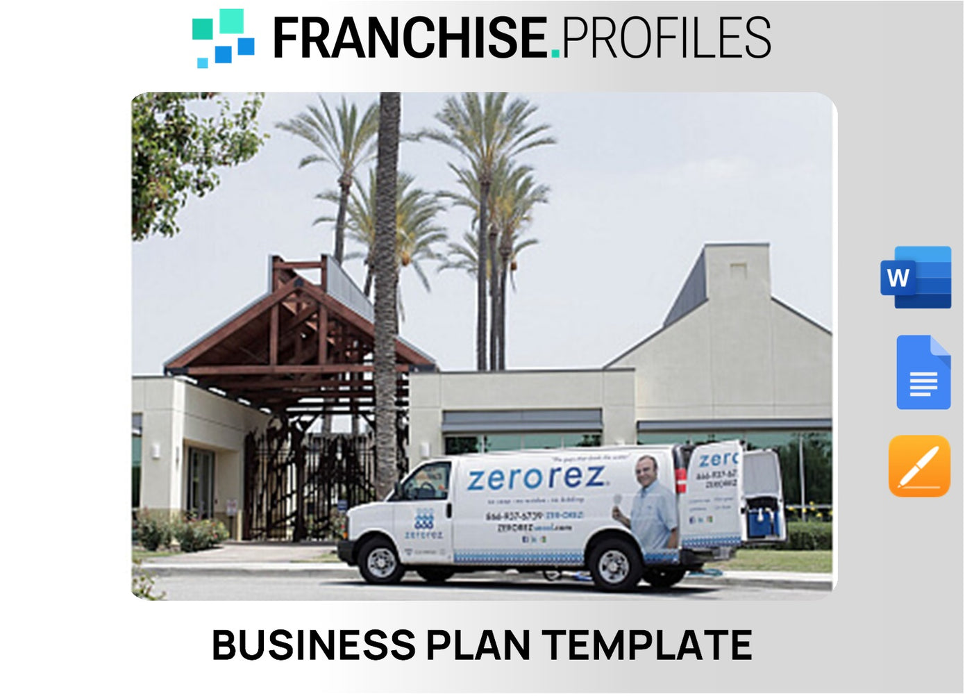 Zerorez Franchise Business Plan Template